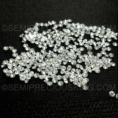 Natural Diamond 1.1mm Round Brilliant Full Cut DEF Color FL VVS VS SI I PK Loose Genuine Diamond
