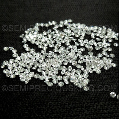 Natural Diamond 1.7mm Round Brilliant Full Cut GH Color FL VVS VS SI I PK Loose Genuine Diamond