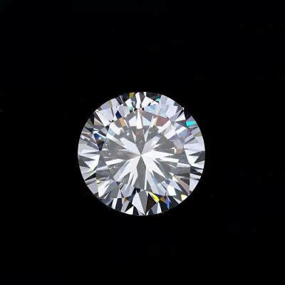 White Cubic Zirconia Round 9mm Brilliant Diamond Facet Machine Cut AAAA AAA CZ Loose Stones