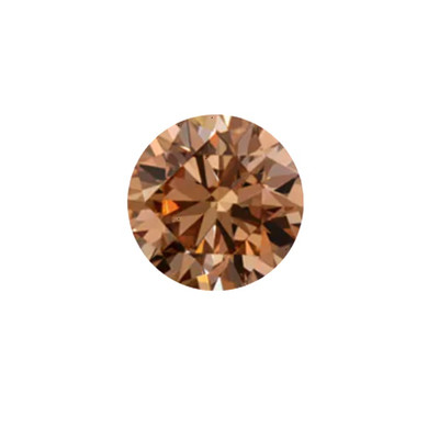 Brown Diamond Round 1.8mm Brilliant Facet Cut Champagne Brown Color VS SI I Clarity Genuine Loose Diamonds