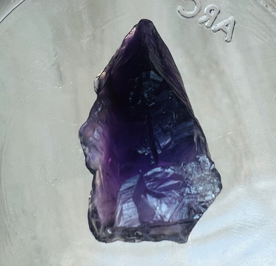 Natural Amethyst Rough Tooth Shape 23 Carat 1 pcs Loose Uncut Gem Rocks at Semipreciousking