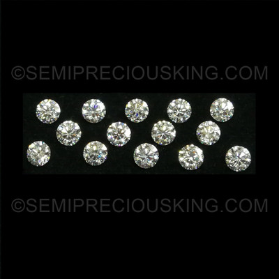 Natural Diamond 14 pc set Round 4.5mm Brilliant Full Cut VS Clarity DEF Color Loose Diamonds