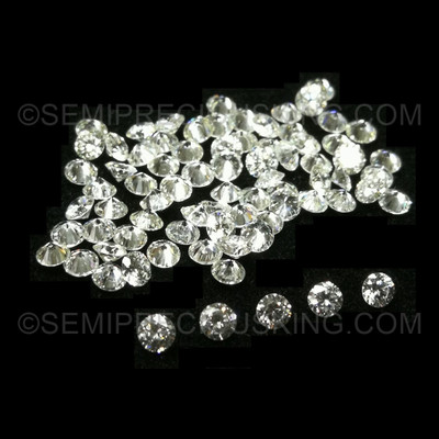 Natural Diamond 120 pc set Round 2.1mm Brilliant Full Cut VVS Clarity DEF Color Loose Diamonds