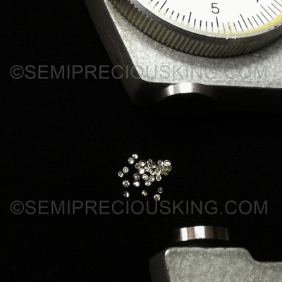 Natural Diamond 870 pc set Round 0.80mm Brilliant Full Cut VVS Clarity K-L Color Loose Diamonds