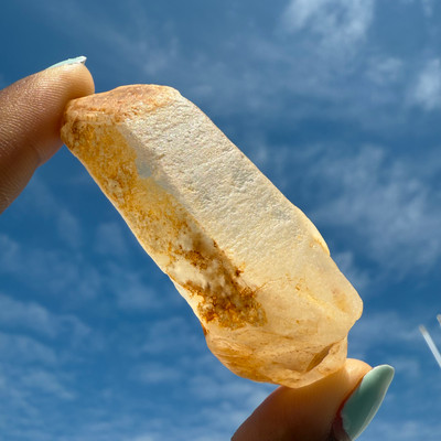 White Topaz Rough Natural 253 Carat Earth-mined Gemstone Rock