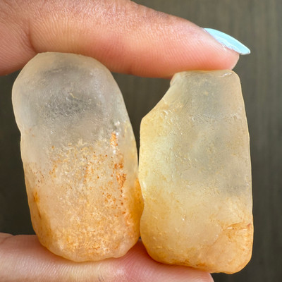 White Topaz Natural Uncut Rough SI Clarity Birthstone 222 Carat Earth-mined Gemstone Healing Energy Raw Rock