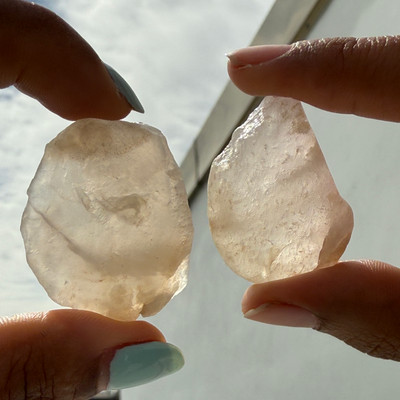 White Topaz SI Rough Natural 168 Carat Earth Mined Gemstone Rock