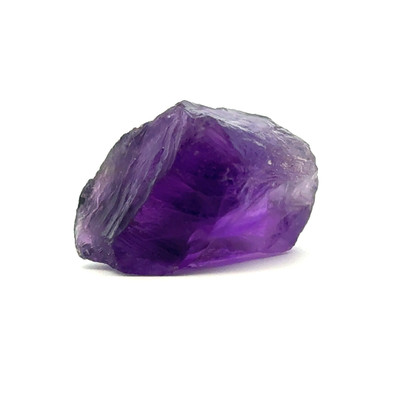 Natural Amethyst Rough 39 Carat 1 Piece Indigo Purple Color Premium AAAAA Quality Uncut Raw Gemstone Rocks
