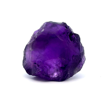 Natural Amethyst Rough 49.5 Carat 1 Piece Royal Purple color Premium AAAAA Quality Uncut Raw Gemstone Rocks