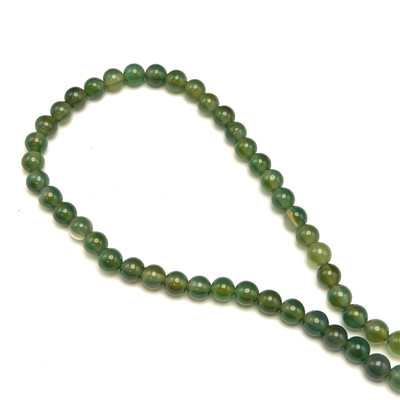 Jade Semiprecious 6 mm Ball Plain Cut VS Clarity Mint Green Color Loose Gemstone