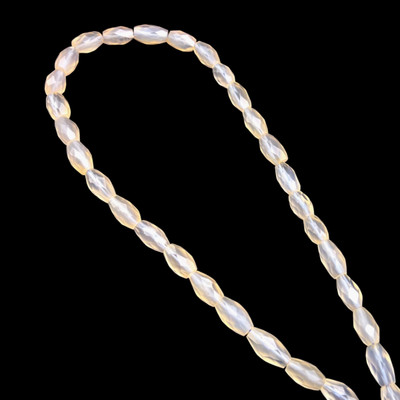 Natural Chalcedony Balloon 10x7-12x7mm Briolette Faceted Drilled Beads | VS Clarity | 15 inch Loose Strand Jewelry Making