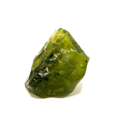 Natural Peridot Earth mined Rough Uncut 51.24 Carats Flawless Clarity Olive Green Color 24x17mm Raw Gemstone