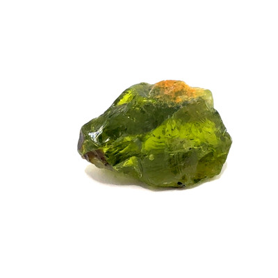 Natural Peridot Arizona Uncut Rough 32.73 Carats AAAAA Quality Earth Mined 22x12mm Finest Raw Gemstone August Birthstone