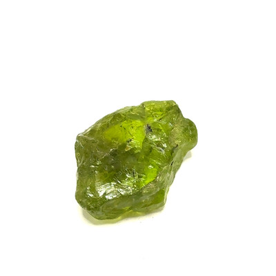 Natural Peridot Rough Arizona Mines 25.84 Carats Single Piece Uncut 21x17mm Rock Raw Gemstone August Birthstone Healing & Jewelry Making