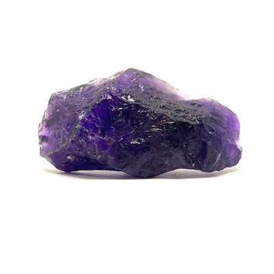Natural Amethyst Africa Rough 185.5 Carat Uncut Raw Gemstone Africa Mines 52x30mm Rock February Birthstone Protective Energies