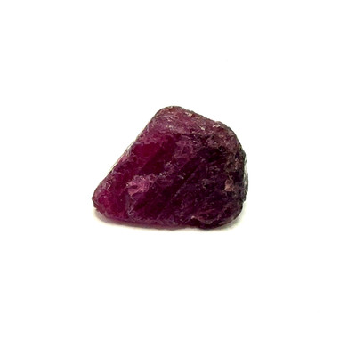 Natural Ruby Uncut Rough 19.44 Carats Tanzania Mines 18x11mm Super High Grade Pigeon Blood Color Earth Mined Raw July Gemstone