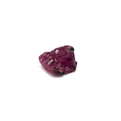 Natural Ruby Uncut Rough 7.41 Carats Tanzania Mines 12x10mm Super High Grade Pigeon Blood Color Earth Mined Raw July Gemstone