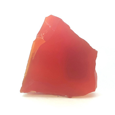 Natural Carnelian Rough 103.71 Carats Slice for Meditation Healing Uncut Gemstone 44x35mm Raw Rock Spiritual Jewelry Making