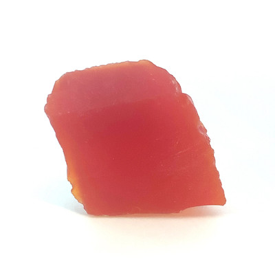 Natural Carnelian Rough 84.85 Carats Slice for Meditation Healing Uncut Gemstone 34x25mm Raw Rock Spiritual Jewelry Making