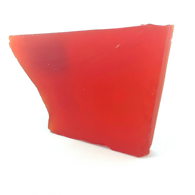 Natural Carnelian Rough 200 Carat Slice for Meditation Healing Uncut Gemstone 66x43mm Raw Rock Spiritual Jewelry Making
