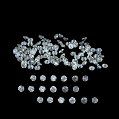 Natural Diamond Round 1.90-1.95mm Brilliant Cut SI-I Clarity GHI Color 155 Pcs Set 4.88 Cts Loose Diamonds Deal