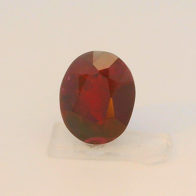 Natural Ruby Precious Gemstone | 8x6mm Oval Facet Cut VVS Clarity Pigeon Blood Red Color 1.73 Carat Loose Stone | July Birthstone