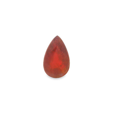Natural Ruby Gemstone | Pear Facet Cut 5.25 Carat SI Clarity Scarlet Red Color 13.3x8.3mm Loose Stone | July Birthstone
