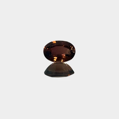 Natural Pink Tourmaline Oval German Facet Cut 2.29 Cts VVS Clarity 10x7mm | Rosewood Color Brazil October Birthstone | Loose Gemstone