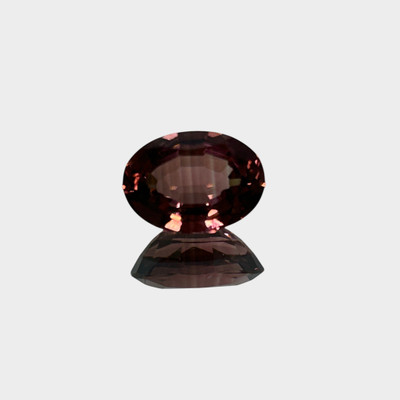 Natural Pink Tourmaline Oval 11x8mm German Facet Cut 3.25 Cts VVS Clarity | Light Rosewood Pink Color Brazil October Birthstone | Loose Gemstone