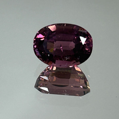Natural Pink Tourmaline Oval German Facet Cut 4.39 Cts VVS Clarity 11x8.1mm | Flamingo Pink Color Brazil October Birthstone | Jewelry Making Loose Gemstone