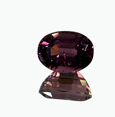 Natural Pink Tourmaline Oval 11x8mm German Facet Cut 4.39 Cts VS Clarity | Flamingo Pink Color Brazil October Birthstone | Jewelry Making Loose Gemstone