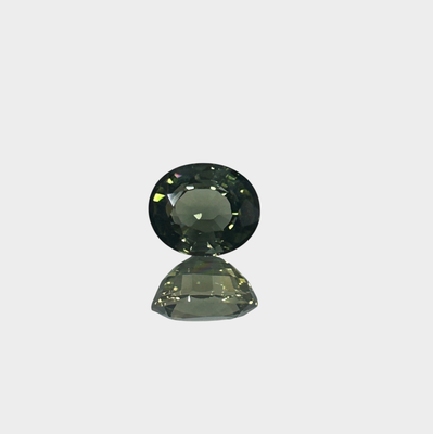 Natural Green Tourmaline Oval 9x7mm German Facet Cut 2.24 Cts VVS Clarity | Basil Green Color Brazil October Birthstone | Jewelry Making Loose Gemstone