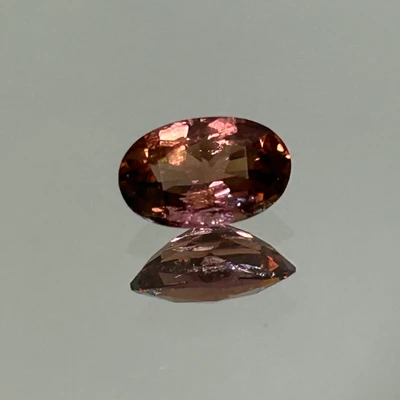 Natural Pink Tourmaline Oval Checker Cut 1.88 Cts VS1 Clarity 10x6.3mm | Blush Pink Color Brazil October Birthstone | Jewelry Making Loose Gemstone