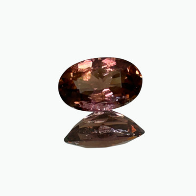 Natural Pink Tourmaline Oval 10x6mm Checker Cut 1.88 Cts VS1 Clarity | Blush Pink Color Brazil October Birthstone | Jewelry Making Loose Gemstone