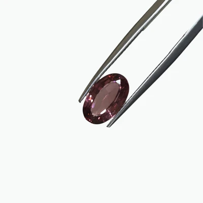 Natural Pink Tourmaline Oval 11x7mm German Facet Cut 1.89 Cts VS Clarity | Thulian Pink Color Brazil October Birthstone | Loose Gemstone