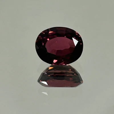 Natural Pink Tourmaline Oval German Facet Cut 2.74 Cts VVS Clarity 9.7x4.4mm | Rosewood Pink Color Brazil October Birthstone | Jewelry Making Loose Gemstone