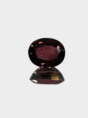 Natural Pink Tourmaline Oval 10x4mm German Facet Cut 2.74 Cts VVS Clarity | Rosewood Pink Color Brazil October Birthstone | Jewelry Making Loose Gemstone