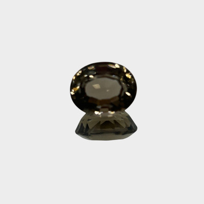 Natural Tourmaline Oval 11x9mm German Facet Cut 3.77 Cts VVS Clarity | Brown Color Brazil October Birthstone | Jewelry Making Loose Gemstone