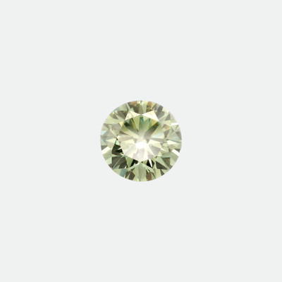 Green Blue Color Diamond Lab Grown Round 7.37mm Brilliant Cut 1.51 Cts Designer Jewelry Making