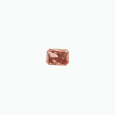Diamond Lab Grown Vivid Pink Color Octagon 7x5mm Princess Cut 1.22 Cts Custom Jewelry Designing
