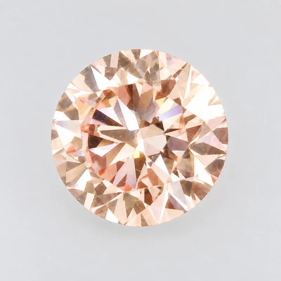 Certified Diamond Lab Grown Fancy Intense Pink Color Round 5mm Brilliant Cut 0.75 Cts Custom Jewelry Stone