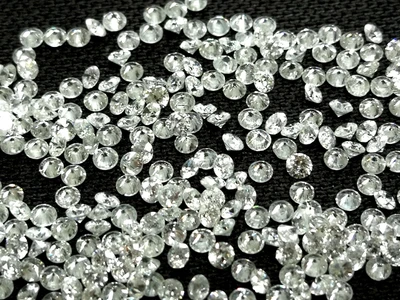 Diamond Round Brilliant Cut DEF Color Lab Grown VS VVS Clarity Excellent Quality Jewelry Making