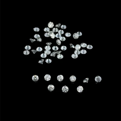Lab Grown Diamond Round 1.90mm Brilliant Cut DEF Color VS VVS Clarity Loose Diamonds Jewelry Making