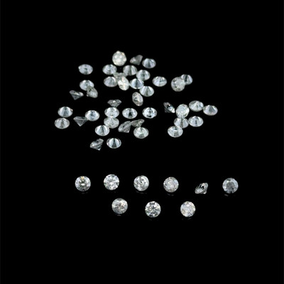 Lab Grown Diamond Round 4.10mm Brilliant Cut DEF Color VS VVS Clarity Loose Diamonds Jewelry Making