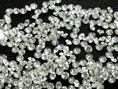 Lab Grown Diamond Round 4.20mm Brilliant Cut DEF Color VS VVS Clarity Loose Diamonds Jewelry Making