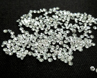 Lab Grown Diamond Round 4.40mm Brilliant Cut DEF Color VS VVS Clarity Loose Diamonds Jewelry Making