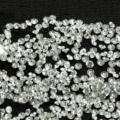 Natural Diamond 2.4mm Round Brilliant Full Cut SI Clarity GH Color Loose Diamonds