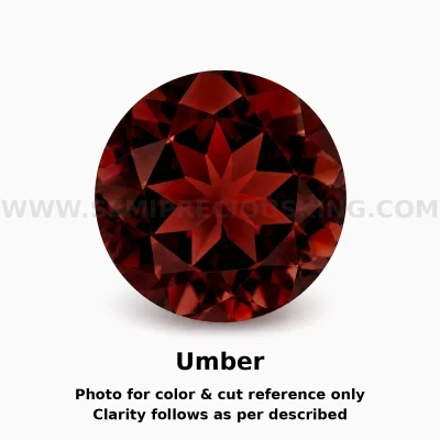 Natural Garnet Round 3.4mm Flower Cut FL VVS VS SI  Clarity January Birthstone Loose Gemstone  | Jewelry Stones