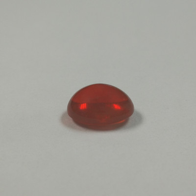 Natural Mexican Fire Opal Oval Cabochon 9x7mm Intense Orange Color VVS Clarity Loose Gemstone
