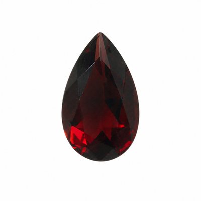 Natural Garnet Pear Facet Cut 14X10mm Burgundy Color VS Clarity Loose Gemstone